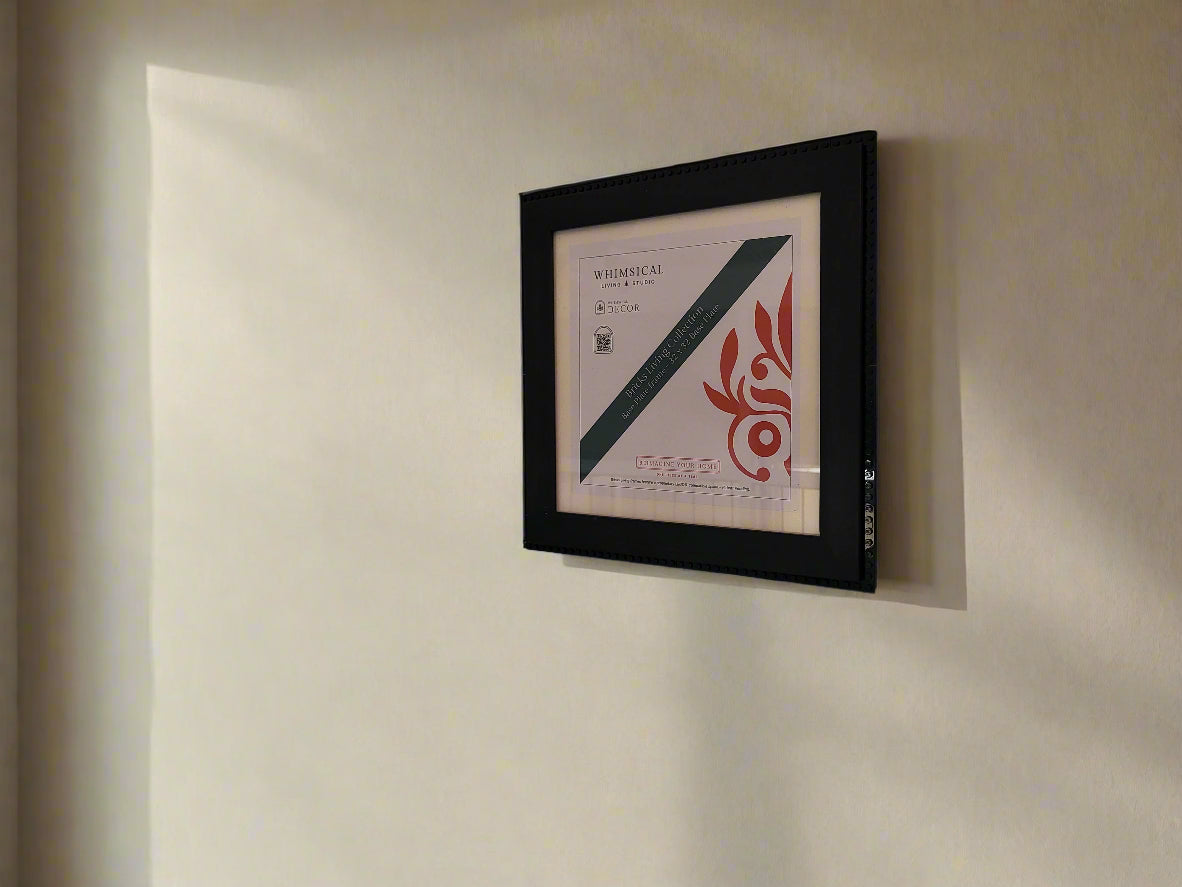 BricksWood Signature Display-Frame 10x10 Ebony
