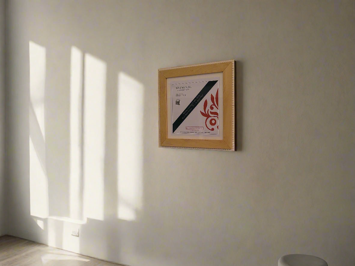 BricksWood Signature Display-Frame 10x10 Natural