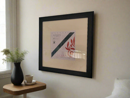 BricksWood Signature Display-Frame 15x15 Ebony